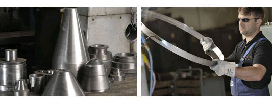 Metalldrückerei Fertigung